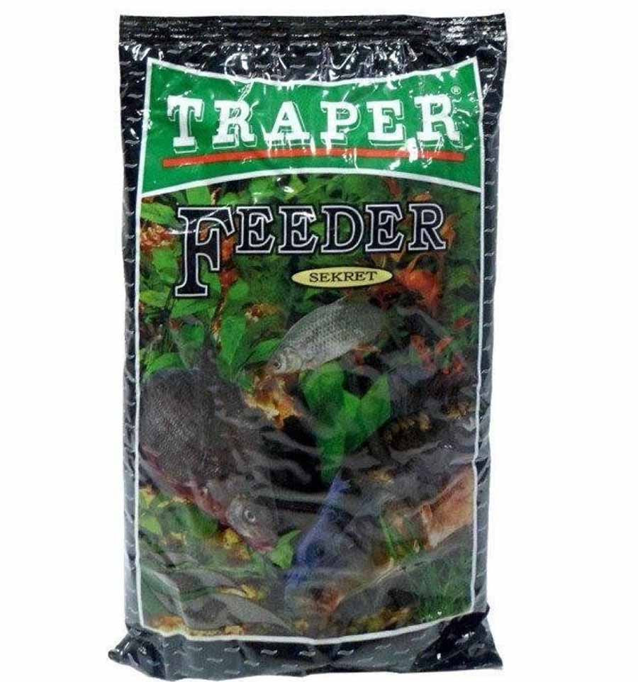 Peibutussööt Traper Sekret feeder must 1kg