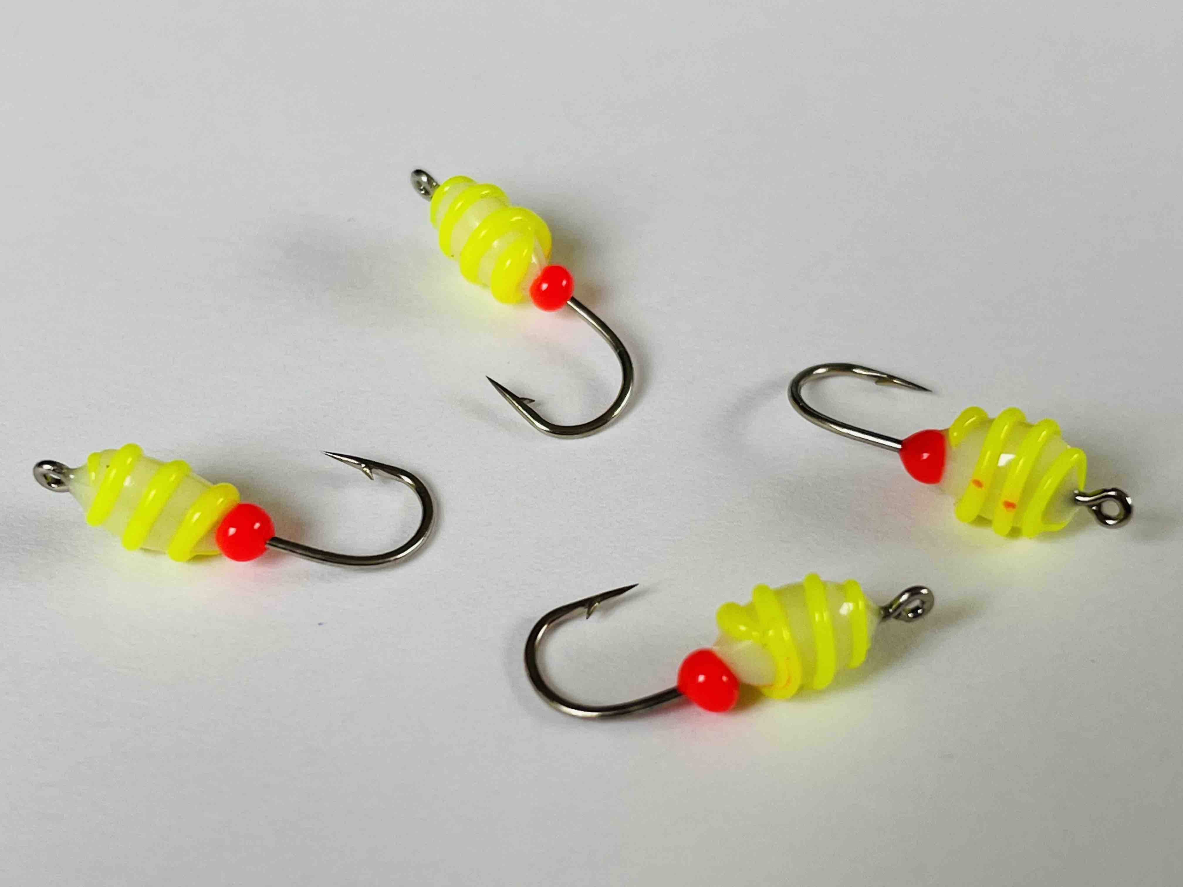 Kirptirk MERMAID plastik fosfor nr. 10 kollane