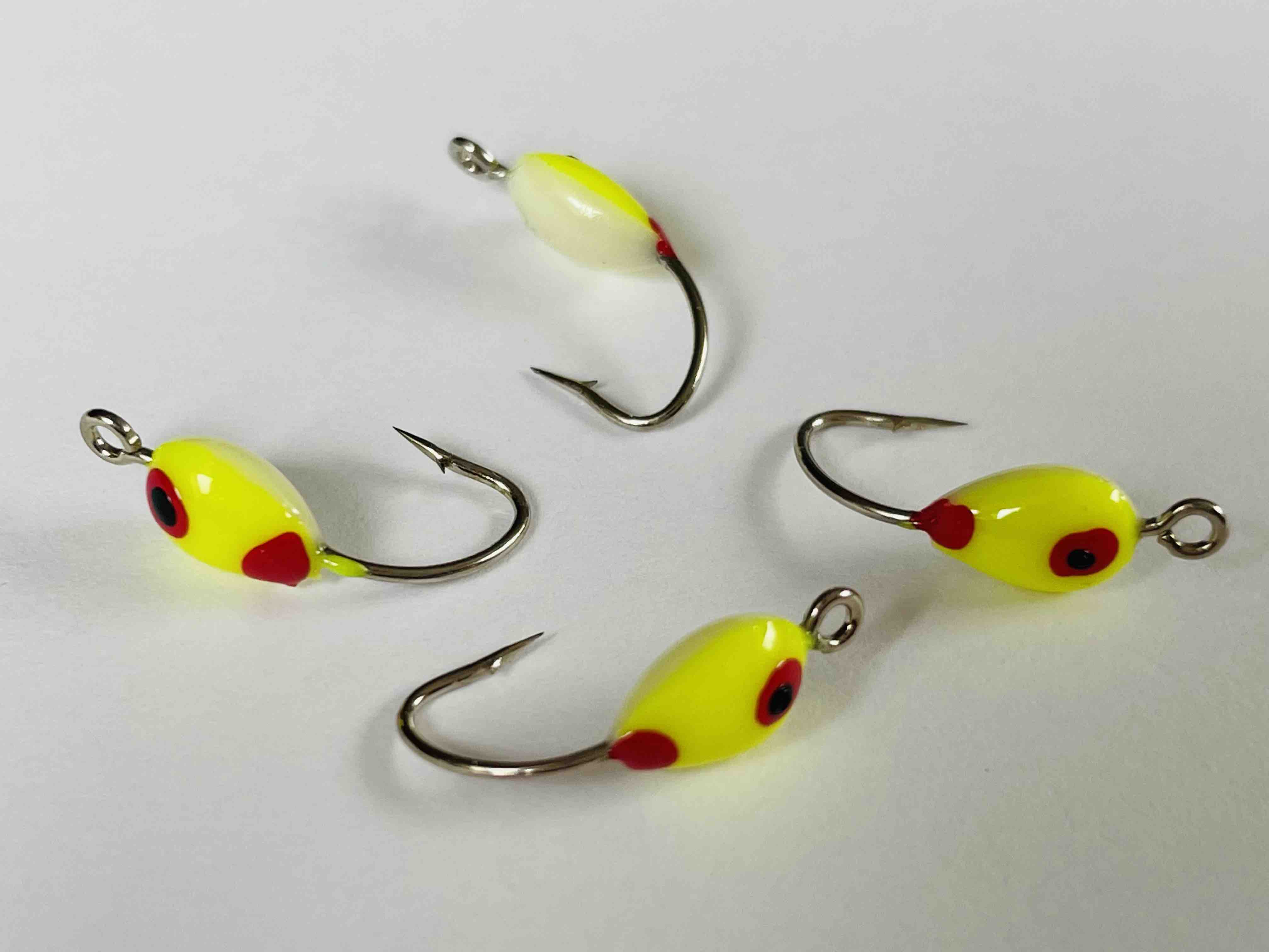 Kirptirk MERMAID plastik fosfor nr. 8 kollane