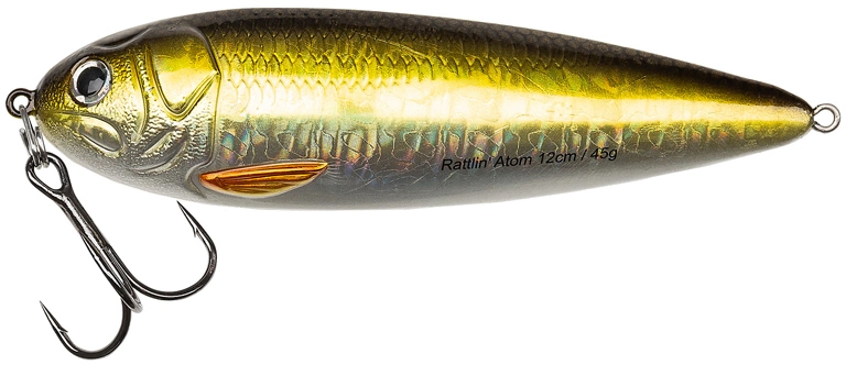 LANT ABU GARCIA BEAST RATTLIN ATOM  9.5cm 16.5g Golden Roach