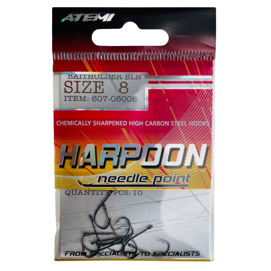 KONKS ATEMI HARPOON BAITHOLDER #8 10TK/PK