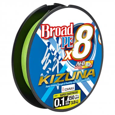 Nöör Owner Kizuna PE X8 Super Chartreuse 0.1 mm 4.1 kg 135m