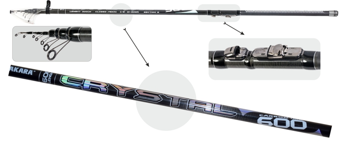 Rulliõng Akara "Crystal Bolo IM-8" 4m 10-30g