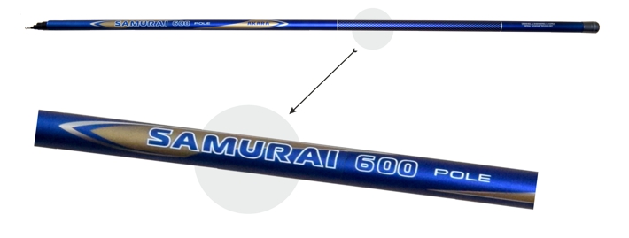 Lihtkäsiõng Akara «SAMURAI Pole TX-30» 4m 10-30g
