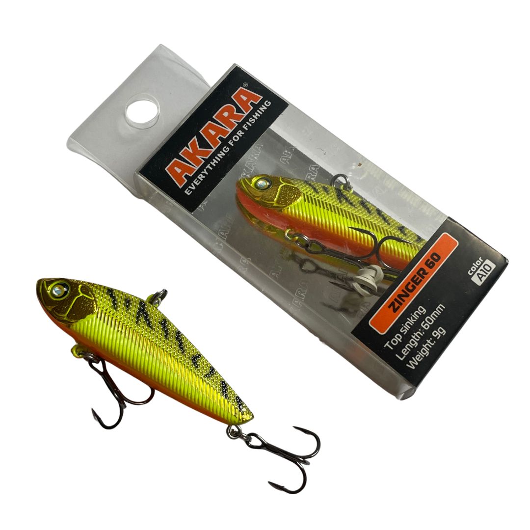 VIB AKARA «Zinger» 60 FS (9 g, 60 mm, colour A10)