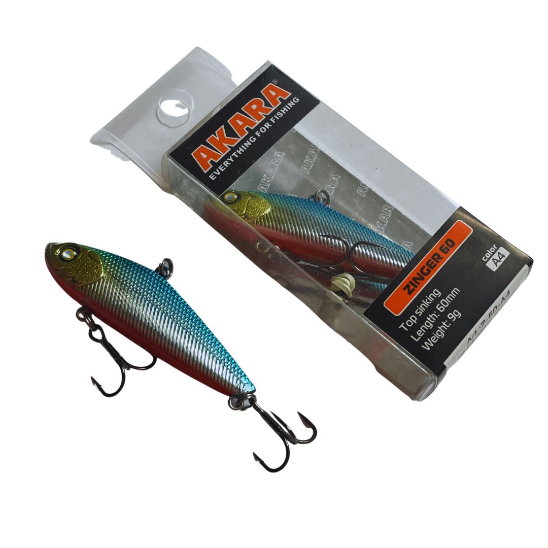 VIB AKARA «Zinger» 60 FS (9 g, 60 mm, colour A4)