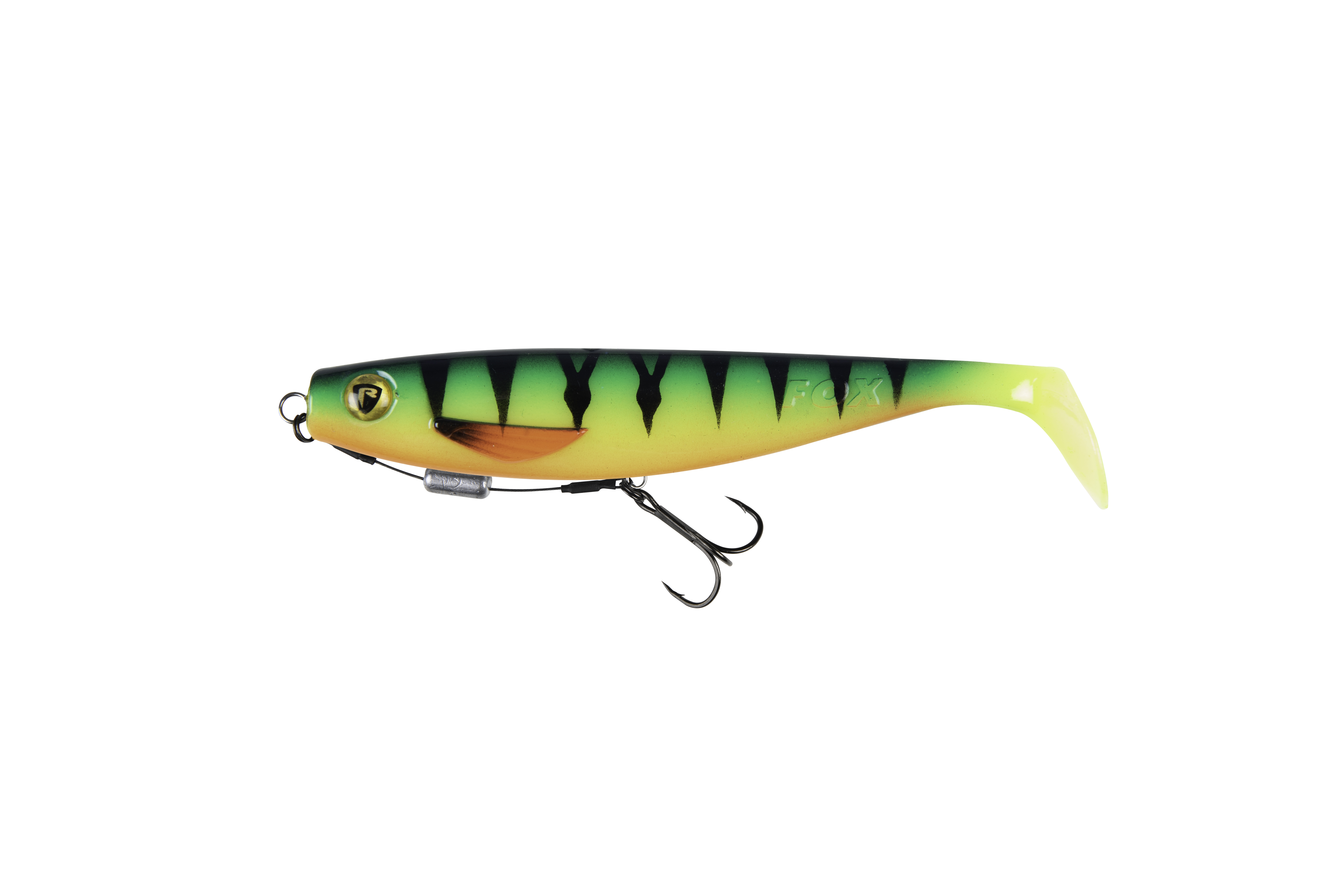 Fox Rage Pro Shad loaded 18cm UV Firetiger