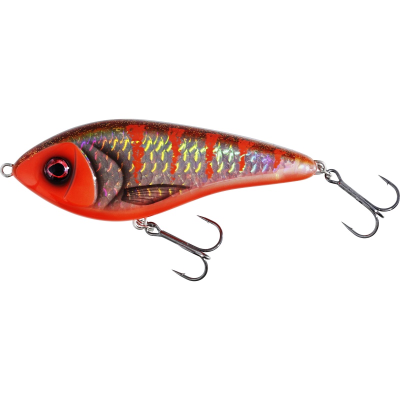 Jerk-lant WESTIN Swim Glidebait 10cm 34g Sinking 3d Rocky Red