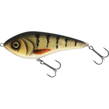 Jerk-lant WESTIN Swim Glidebait 10cm 31g Low Floating 3d Amber Perch