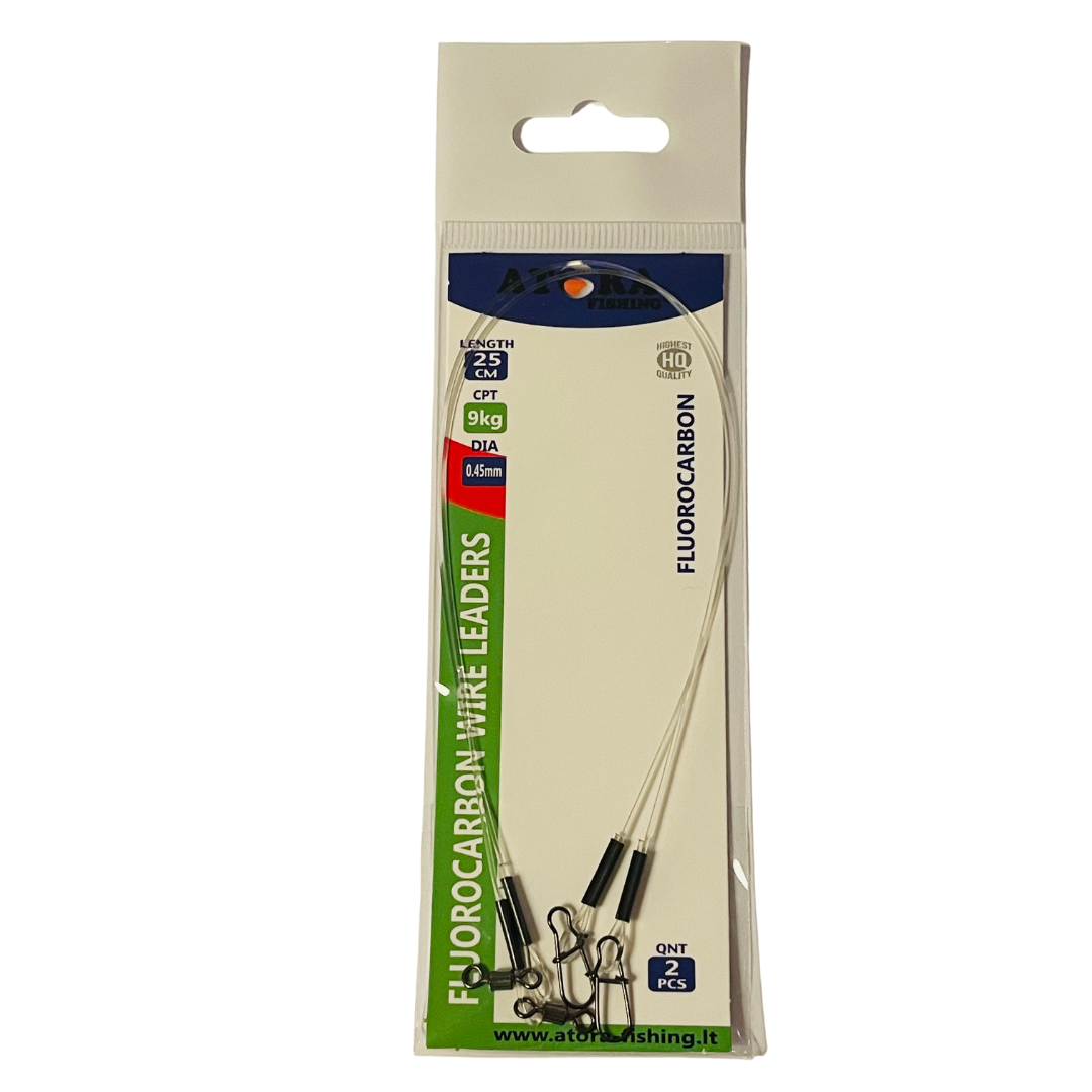 Tross ATORA Fluorocarbon 9kg 25cm 2tk/pk