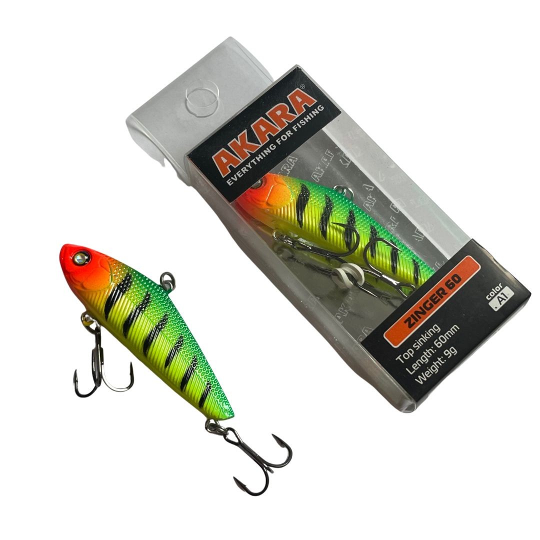 VIB AKARA «Zinger» 60 FS (9 g, 60 mm, colour A1)
