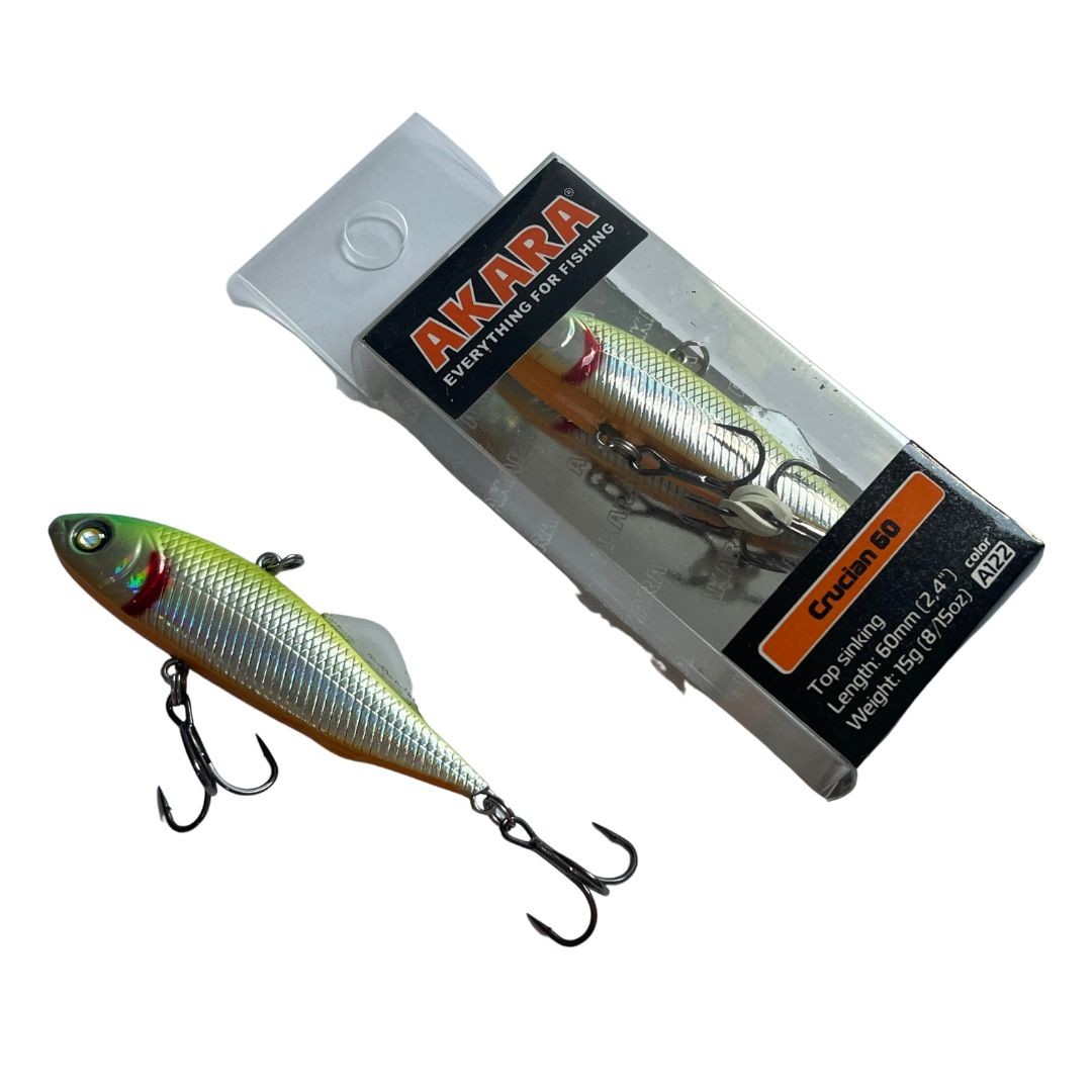 VIB AKARA «Crucian» 60 FS (15 g, 60 mm, colour A122)