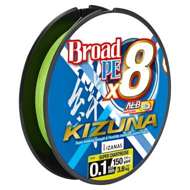 Nöör Owner Kizuna PE X8 Super Chartreuse 0.1 mm 4.1 kg 135m