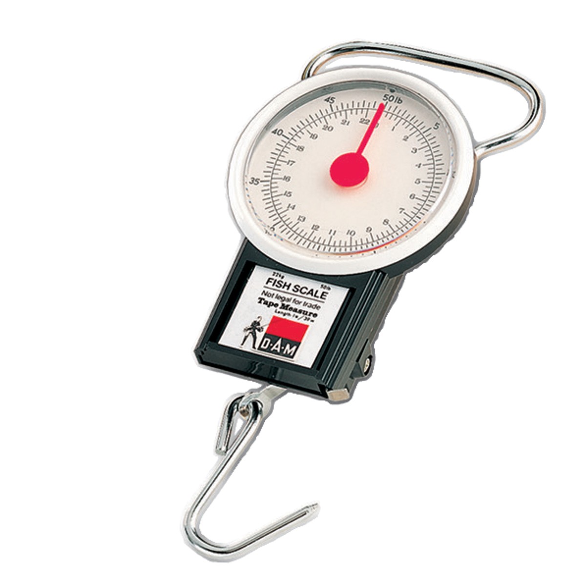Kaal DAM FISH SCALE 22kg 1m measuring tape
